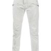 Balmain Zip Pocket Jean in White for Men - Lyst