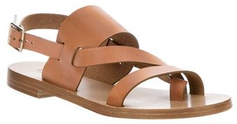 Chloé Flat Sandal - Lyst