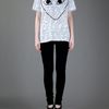 Comme Des Garçons Printed Tshirt in Gray (white) - Lyst