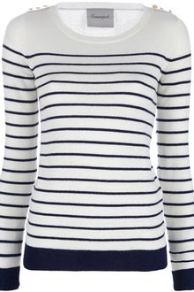 Crumpet Sparkle Striped Sweater - Lyst