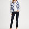 Diane Von Furstenberg Marcie Sequined Floral Jacket in Floral (white) - Lyst