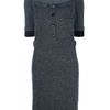 Dior Belted Dress in Gray (black) - Lyst