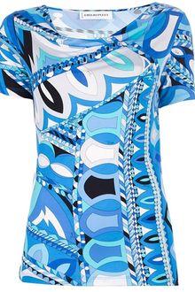 Emilio Pucci Printed Top - Lyst