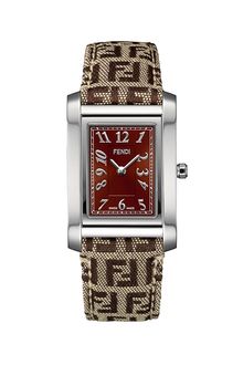 Fendi Loop Medium Fabric Strap Watch - Lyst