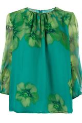 Giambattista Valli Floral Blouse