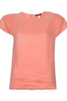 Giorgio Armani Vintage Silk Blend Top - Lyst