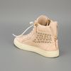 Giuseppe Zanotti Studded Leather Sneaker in Beige - Lyst
