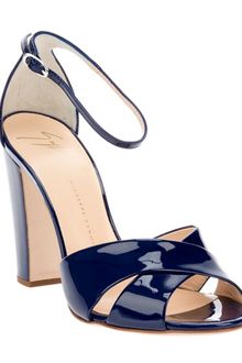 Giuseppe Zanotti Space Patent Leather Sandal - Lyst
