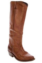 Golden Goose Deluxe Brand Calf Leather Cowboy Boot