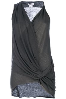 Helmut Lang Draped Top - Lyst