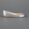 Jimmy Choo Beck Sandal in Gray (champagne) - Lyst