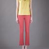 Jo No Fui Flared Trousers in Pink (coral) - Lyst