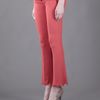 Jo No Fui Flared Trousers in Pink (coral) - Lyst