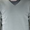 Label Under Construction Vneck Sweater in Gray for Men (grey) - Lyst