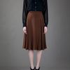 Marc By Marc Jacobs Silk Skirt in Brown - Lyst