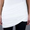 Mcq By Alexander Mcqueen Long Asymmetric Top in White (ivory) - Lyst