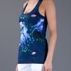 Mcq By Alexander Mcqueen Fish Print Tank Top in Blue (navy) - Lyst
