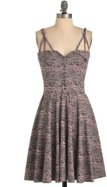 ModCloth You Crackle Me Up Dress - Lyst