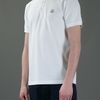 Moncler Logo Polo Shirt in White for Men - Lyst