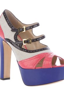 Moschino Cheap & Chic Colourblock Sandal - Lyst