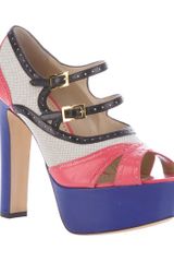 Moschino Cheap & Chic Colourblock Sandal