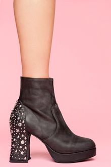 Nasty Gal Orion Studded Boot - Lyst