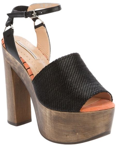 Opening Ceremony Jungles 5 Sandal in Black - Lyst