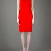 Paul Smith Sleeveless Dress in Red (orange) - Lyst