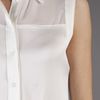 Rachel Zoe Geri Silk Blouse in White (ivory) - Lyst