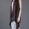 Rick Owens Merino Cardigan in Brown - Lyst