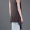 Rick Owens Merino Cardigan in Brown - Lyst