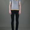 Roberto Collina Striped Polo Shirt in Gray for Men (grey) - Lyst