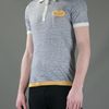 Roberto Collina Striped Polo Shirt in Gray for Men (grey) - Lyst