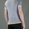 Roberto Collina Striped Polo Shirt in Gray for Men (grey) - Lyst