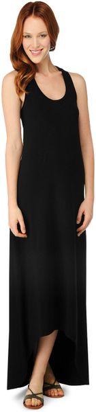 Splendid Modal Lycra Maxi Dress in Black - Lyst