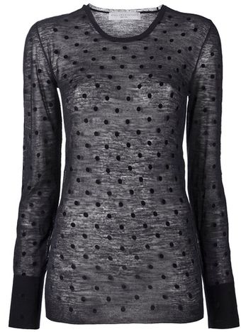 Stella McCartney Polka Dot Sweater - Lyst