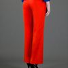 Stella Mccartney Bootcut Trouser in Red (orange) - Lyst