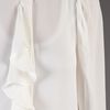 Stella Mccartney Drape Flutter Shirt in White - Lyst