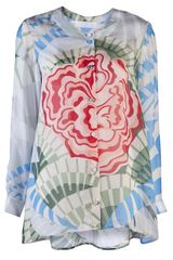 Thakoon Addition Button Front Blouse