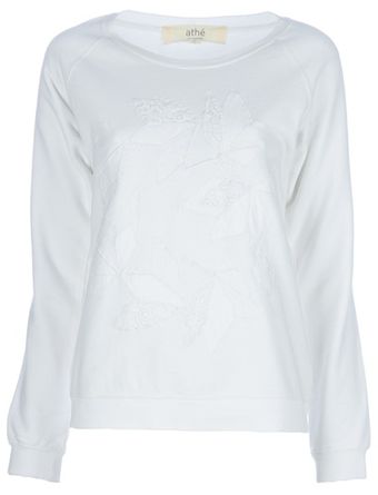 Vanessa Bruno Athé Embroidered Top - Lyst