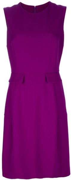 Yves Saint Laurent Sleeveless Dress - Lyst