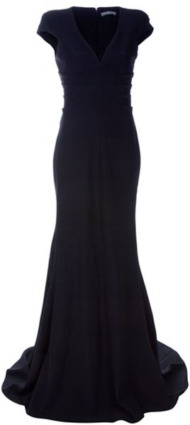  Pleated Long Dress 