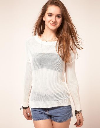  Asos Knitted Slouchy Jumper 