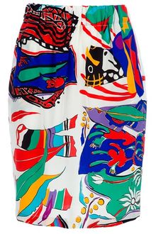 Aspesi Print Skirt - Lyst