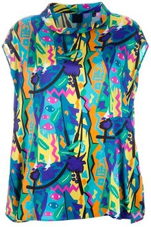 Aspesi Printed Blouse - Lyst