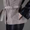 Balenciaga Belted Jacket in Gray (grey) - Lyst