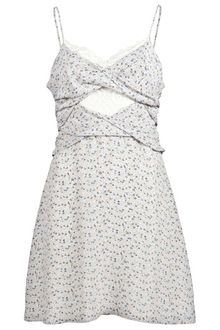 Charlotte Ronson Lace and Floral Dress - Lyst
