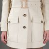 Chloé Sand Cotton Coat in Beige (sand) - Lyst