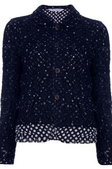 Comme Des Garçons Comme Des Garçons Lace Print Jacket - Lyst