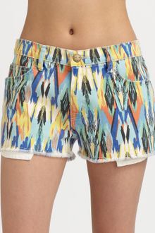 Current/Elliott Boyfriend Shorts - Lyst